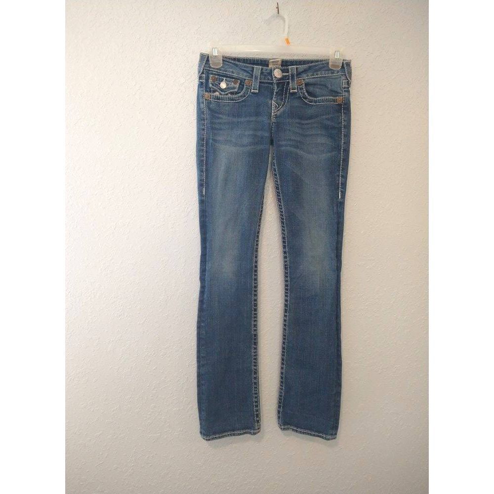 True Religion ladies jeans size 26 Rainbow Billy style